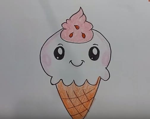 Here's a drawing I made of Ice Bear eating ice cream. What do you think? :  r/webarebears