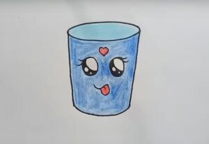 How to Draw a cute cup