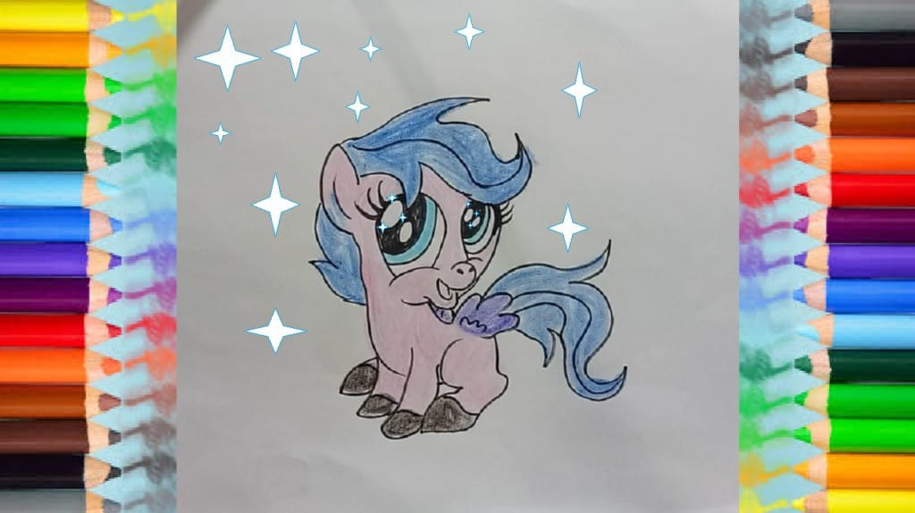 How to Draw a Cartoon Unicorn