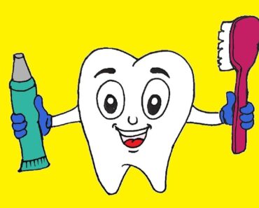 How to Draw a Cartoon Teeth | Toothpaste and Toothbrush