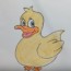 Learn how to draw for kids | How to Draw cute Duck step by step