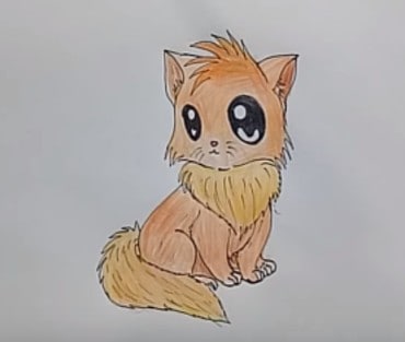  Cute Cat Drawing For Beginners