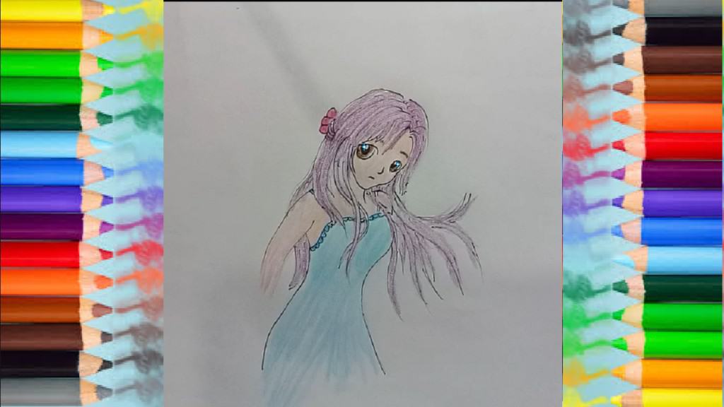How to draw anime girl