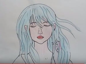 How to draw beautiful anime girl
