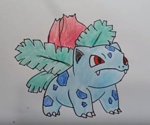 How to draw ivysaur From pokemon