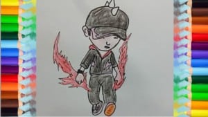 how-to-draw-BoBoiBoy-Lightning-from-BoBoiBoy-step