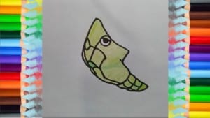 how-to-draw-Metapod-from-Pokemon