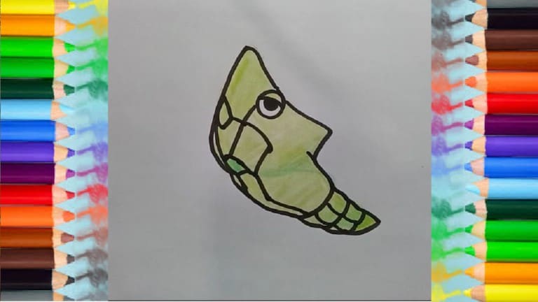 metapod coloring pages for kids pokemon