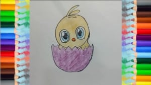 how-to-draw-an-easter-chick-step