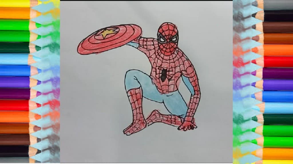 learn-how-to-draw-spiderman-from-captain-america-civil-war-regarding-spiderman
