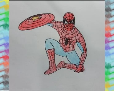 How to Draw Super Hero | Spiderman Drawing and Coloring