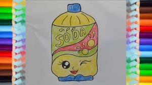 How To Draw Funny Soda easy and cute