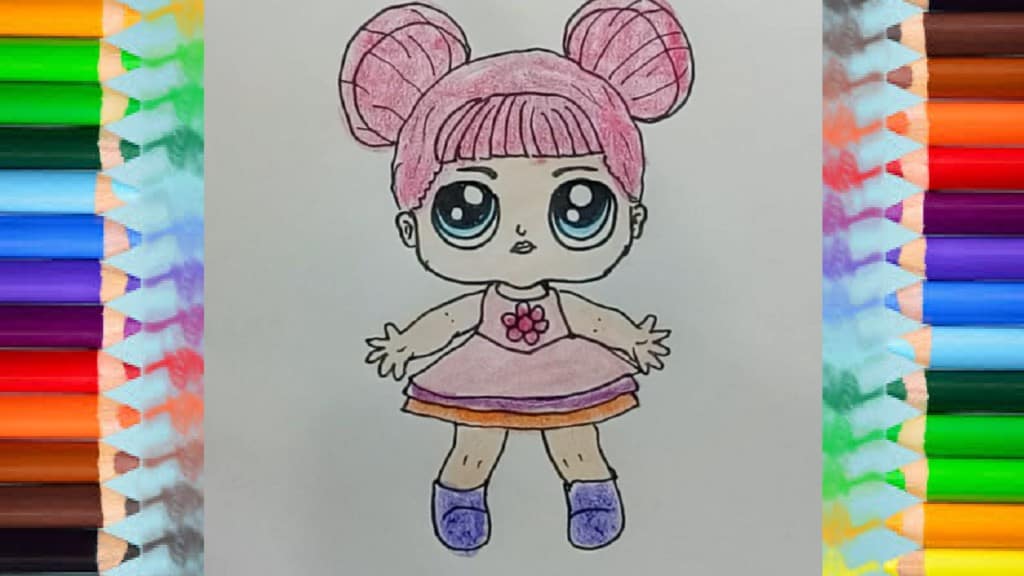 How To Draw Queen Bee LOL Surprise