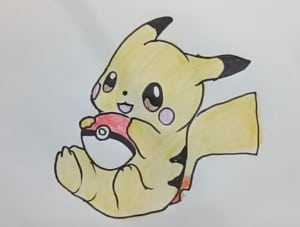 How to Draw Pikachu Cute From Pokemon