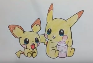How to Draw Pikachu Step by Step - Pokemon Go - Pikachu pokemon funny Drawing