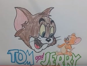 How to Draw Tom & Jerry step by step