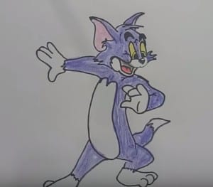 How to Draw Tom (Tom & Jerry)