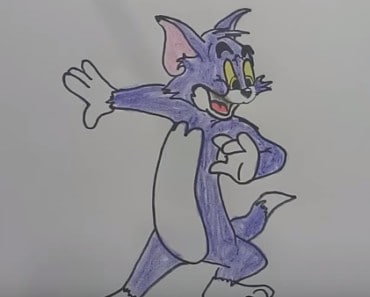 How To Draw Tom And Jerry Step By Step