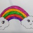 How to Draw a cute Rainbow and coloring pages
