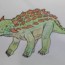 How to draw ankylosaurus Dinosaur – Dinosaurs drawing