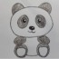 How to draw a cute panda – Easy animals to draw for kids