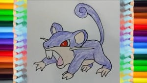 How to draw Rattata From Pokemon