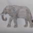 How to draw a Elephant (African) | easy animals to draw