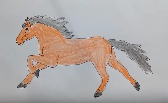 How to draw a Horse
