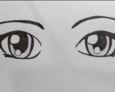 How to Draw Anime Eyes step by step and easy