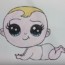 how to draw a cartoon baby cute and easy step by step for kids