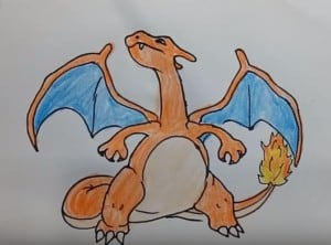 How to draw charizard From pokemon
