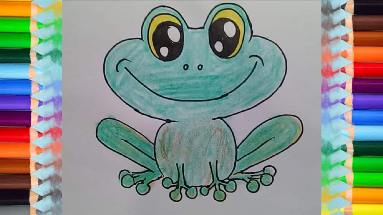 easy cartoon easy frog drawing - Clip Art Library-saigonsouth.com.vn