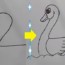 How to turn Numbers 1-5 into the cartoon birds step by step