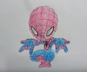 Superman Alien drawing | How to Draw Spider man Alien