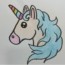 How To Draw a Unicorn Emoji cute and easy