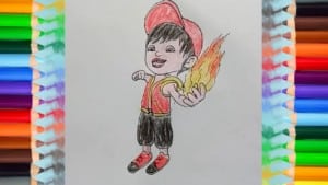 how-to-draw-BoBoiBoy-Fire-from-BoBoiBoy-step
