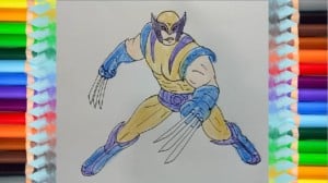 how-to-draw-Wolverine-from-MARVEL-Contest-of-Champions-step