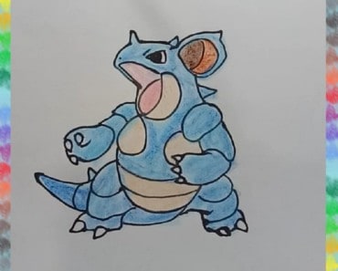 How to draw Nidoqueen from Pokemon – Pokemon drawing