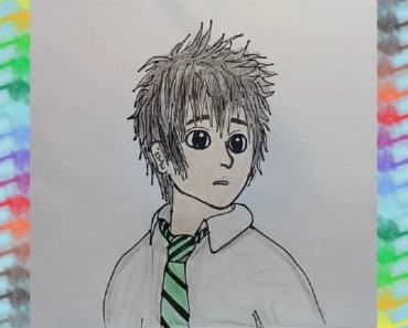 How to draw anime boy step by step | How to draw Taki