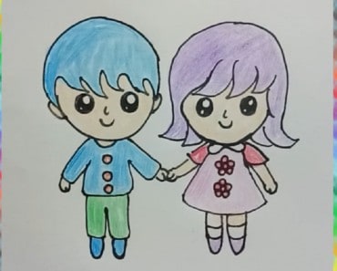 Draw Cute Boy And Girl Archives How To Draw Step By Step