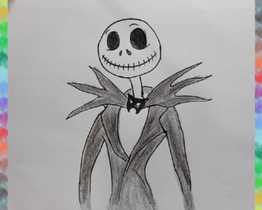 How To Draw Jack Skellington From The Nightmare Before Christmas