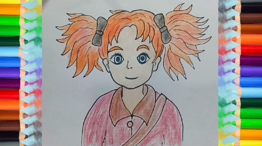 How to draw MARY AND THE WITCH'S FLOWER