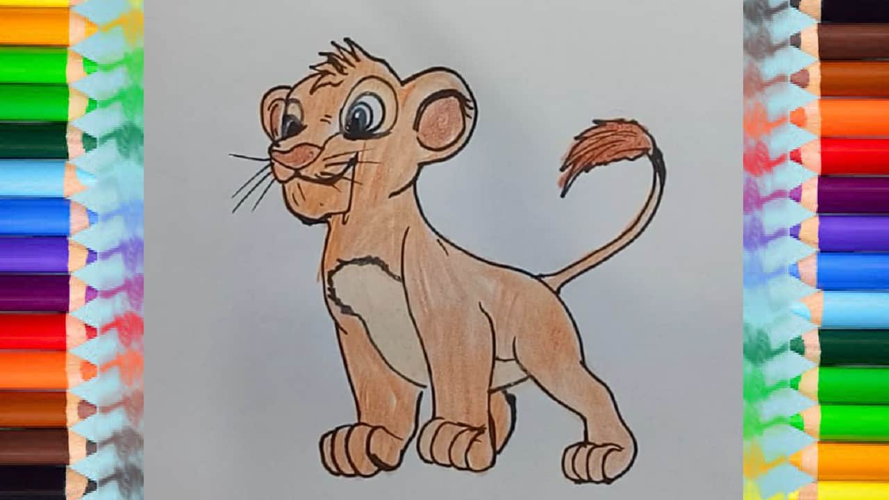 27 Easy Lion King Drawing Ideas - DIY Crafts