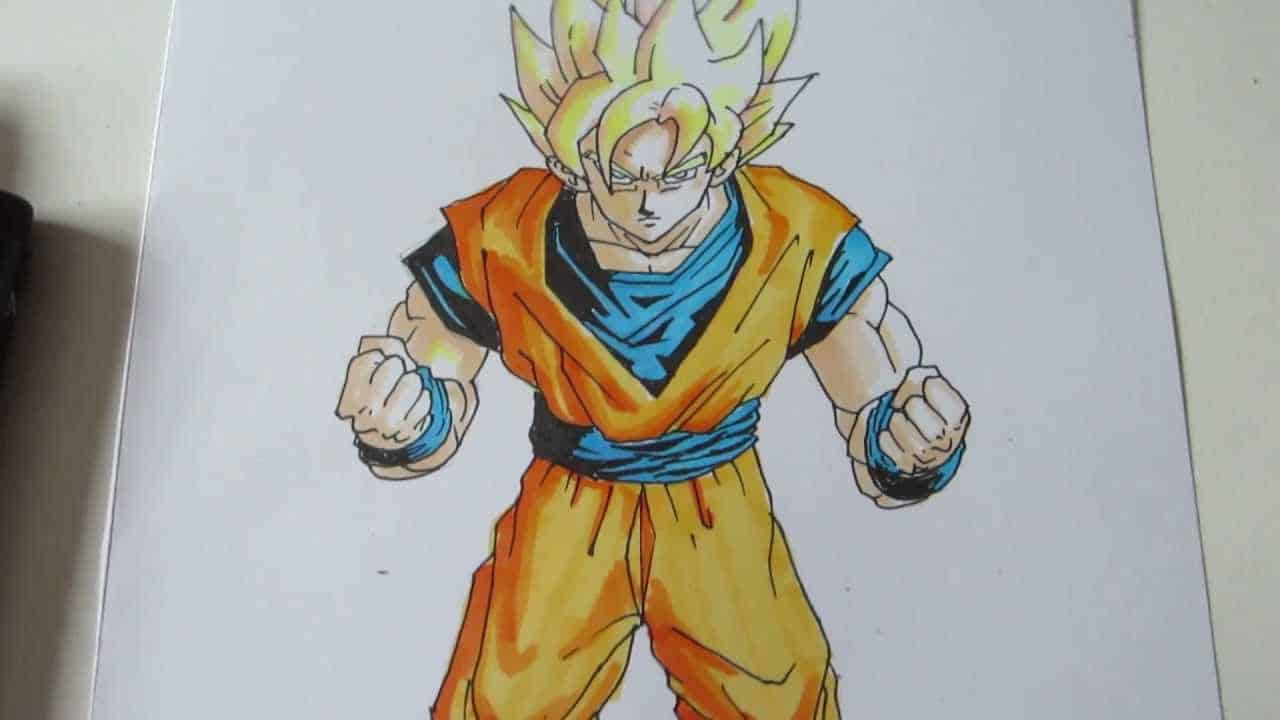 How To Draw Goku Super Saiyan Have fun learning how to draw with kids or on your own. how to draw goku super saiyan