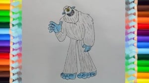 How to draw Smallfoot