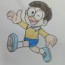 How to draw nobita from Doraemon – doraemon drawing