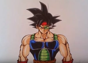 How to draw bardock (Goku's Father) from dragon ball z