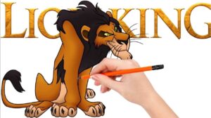 How to Draw Scar from Lion King