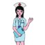How to draw a nurse cute and easy step by step