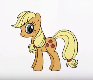 How to Draw Applejack From My Little Pony